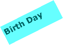 Text Box: Birth Day 