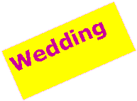 Text Box: Wedding